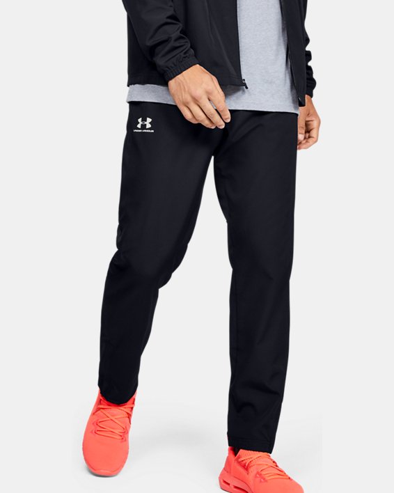 Tracksuit Trousers Track Bottoms Under Armour Mens Woven Logo Training Pant SM 